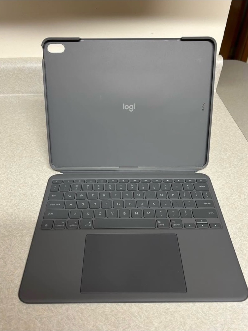 Logitech Dark Gray iPad Keyboard Case